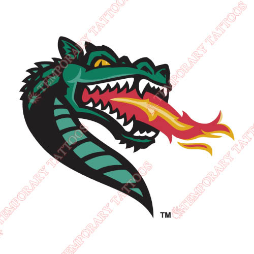 UAB Blazers Customize Temporary Tattoos Stickers NO.6635